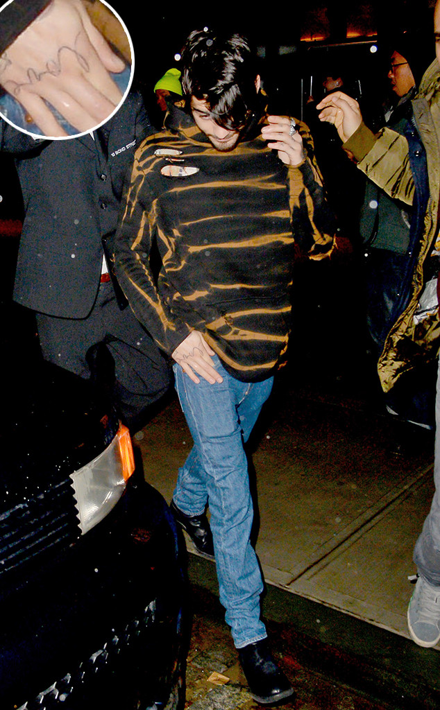 Zayn Malik, Tattoo Zayn Malik, Tattoo
